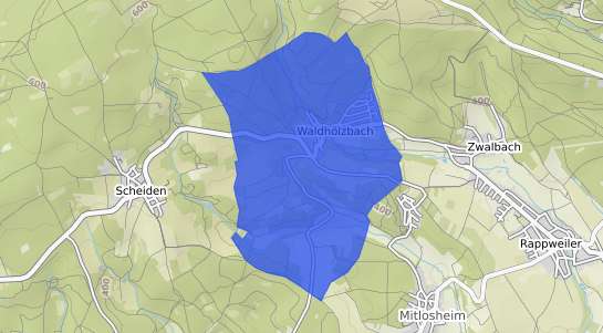 Bodenrichtwertkarte Losheim am See Waldh&ouml;lzbach
